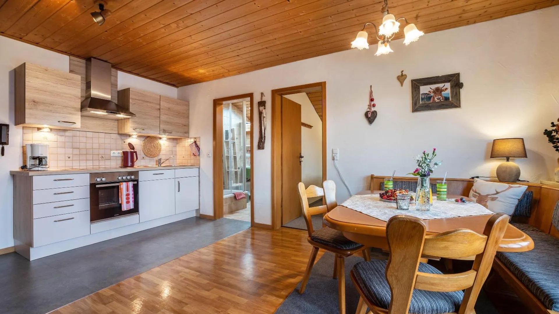 Apartamento Gaestehaus Erd - Fewo Gruenten Wertach